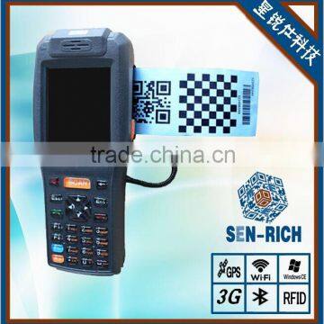 2015 New Arrival HP8310 PDA Handheld Barcode Scanner Built in Printer Made In China