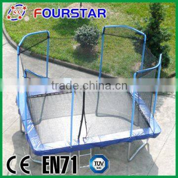 Inflatable Trampoline Square Trampoline With safe net and laders SX-FT(E)Y