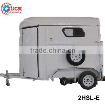 2HSL-E cheap 2 horse trailer straight load ecominic version