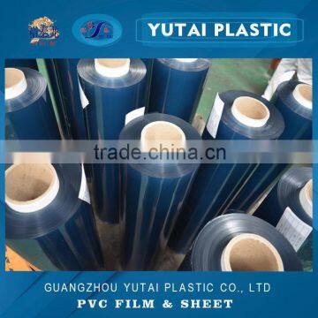 Wholesale semi blue crystal plastic pvc sheet roll for printing