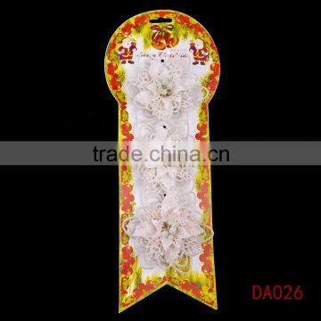 YIWU White Christmas flowers christmas decor ideas