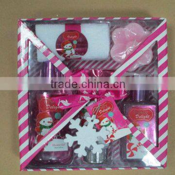 Best selling skin care products in paper gift box for Christmas