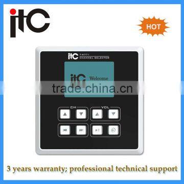 IP Network Audio System Terminal Channel Selector with LCD Screen