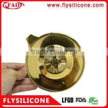 Dishwasher Safe Stable Base Pour Over Stainless Steel Gold Coffee Dripper photo-4