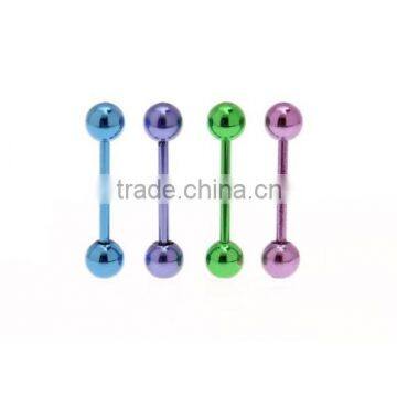 wholesale barbell bar ring barbell tongue body piercing jewelry