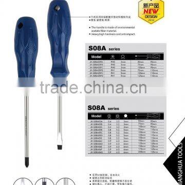 Philips/slotted/torx head magnetic screwdriver with GS certificated/Cross head torque screwdriver with rubber handle