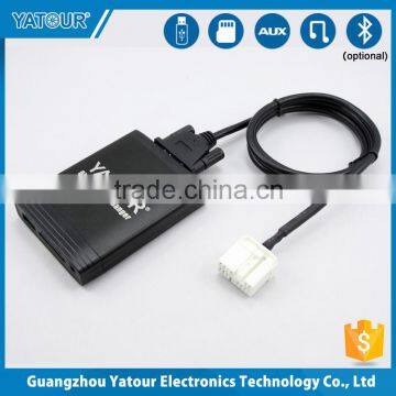 Multi-function steering wheel control car radio music changer