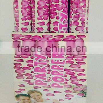 Beautiful Color Party Popper With Color Papper