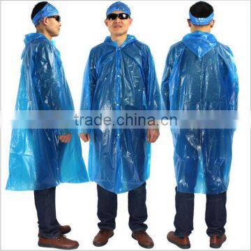 Cheap Disposable Rain Poncho With Ball/ Disposable Raincoat/ Rain Coat photo-4