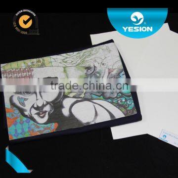 Yesion 2015 Hot Sales ! Best Quality T-shirt Dark Heat Paper Transfer For Textile Printing