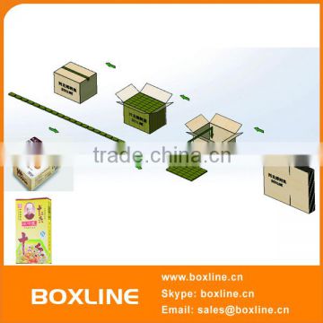 Serial Robot Boxes Packing System