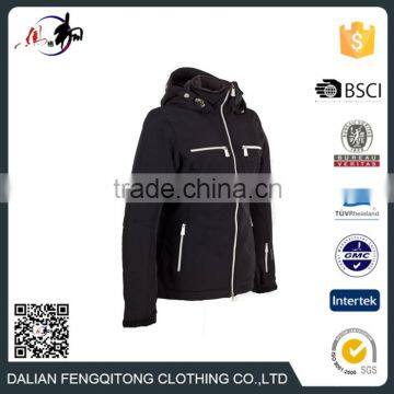 Outdoor Clothings Windproof Winter Jacket Waterproof Nylon Lady Ski Jacket Factory