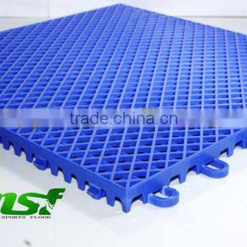 Interlocking Modular Volleyball Court Floor, Outdoor Playground PP Mat Flooring