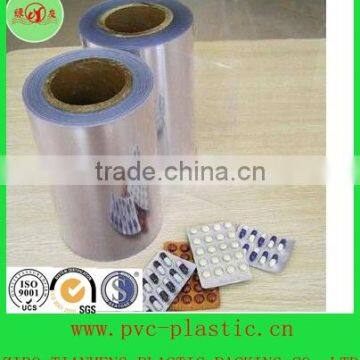 pharmaceutical transparent PVC rigid clear plastic sheets vacuum thermoforming blister packaging