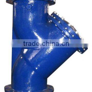 Y Type Flanged Filter Vlave (CLASS 150LB, 300LB)