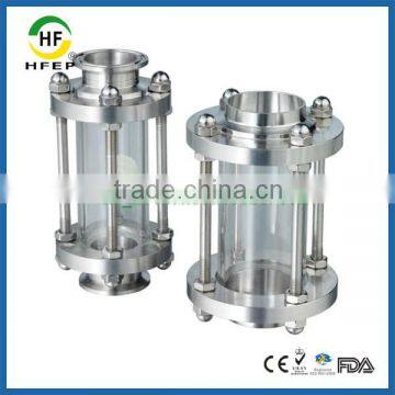 HF6A001 DN40 1.5 Inch Sanitary Stainless Steel Weld Glass Tube Sight Glass photo-5