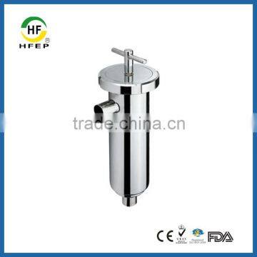 Sanitary 316 Stainless Steel Side Inlet Angle Type Filter Housing Strainer