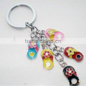 slipper keychain/metal keychain