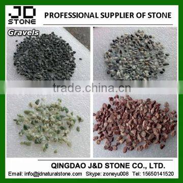 Colored stones for gardens/ Gravel for landscaping for sale