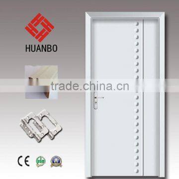 New design mdf pvc wood door decorative panels doors for toilet