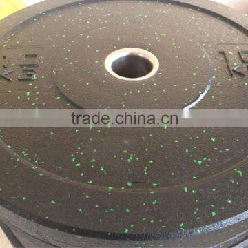 10KG/Green/Crumb Rubber Bumper Plate