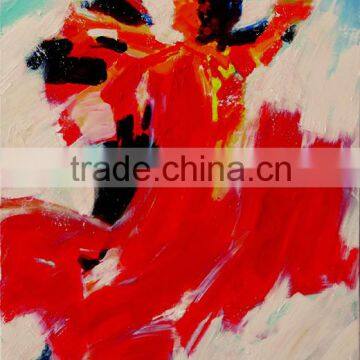 High Skills Artist Hand-painted Abstract Spanish Dancer Oil Painting On Canvas ,Spanish Flamenco Dance Oil Paintings photo-6