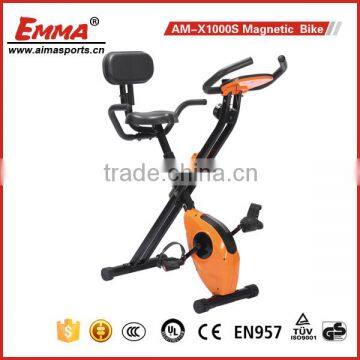 FOLDING MAGNETIC X-BIKE FITNESS WORKOUT MACHINE X1000S