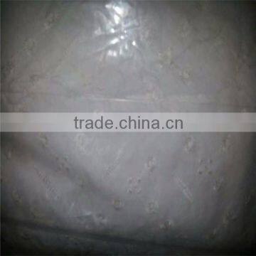 Cotton voile embroidery fabric