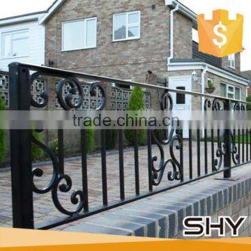 Exterior Prefab Wrought Iron Window Railing