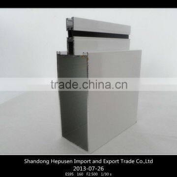 white powder coating aluminum extrusion profile for curtain wall