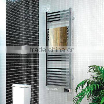 HB-R7902C-A electric element heated steel ladder towel racks/towel warmer/ thermostat towe rails/towel radiator