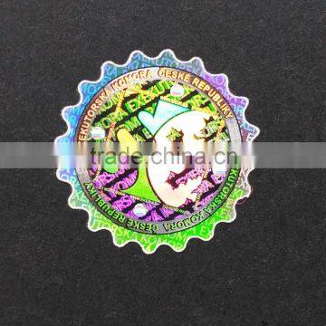 2016 Advanced quality security logo custom hologram anti tamper sticker