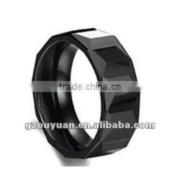 Oversized Design Channal Ceramic Ring/ 2012 Hot Sell Design Ring
