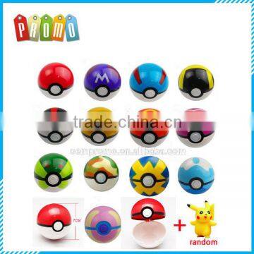 High Quality Pokemon Ball with Random Figures