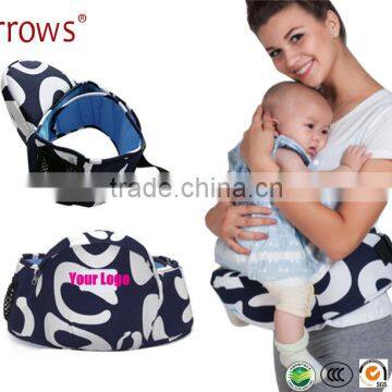 OEM Customised Label Cotton Canvas Good and Cheap Baby Waist Hipseat Carrier Pouch China Factory Suppliers