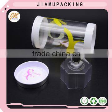 Tinplate Costomized Plastic Cylinder With Iron Lid photo-5