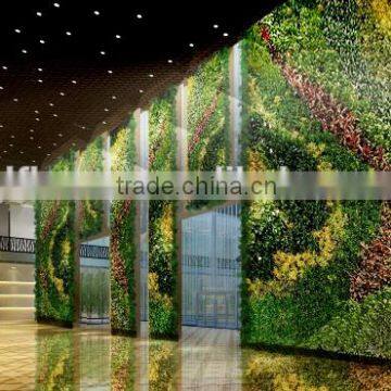 Silk Leaves Bush Wall Deocration photo-3