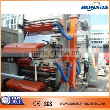 Automatic high speed PP woven fabric flexo printing machine