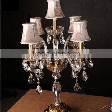 High Quality crystal luxury table lamp