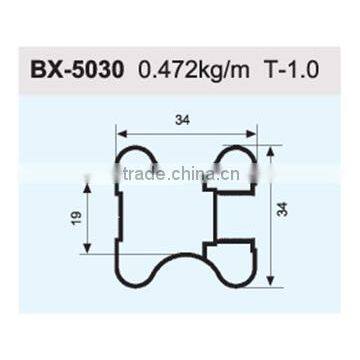 Is Alloy or Not Alloy Aluminium Profiles ,Foshan Manufacturer Wardrobe Door Aluminium Profiles photo-6