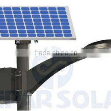 18W Solar Street Light 5m Pole- ANAMBRA Series Single Arm Round Design New Product