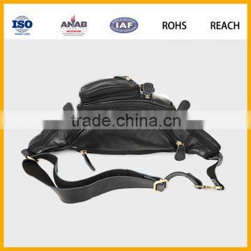 Promotional PU High Quality Elegant Multilayer Waist Bag for Man and Women photo-6