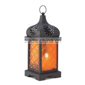 Moroccon table lantern, table top lantern, Arabic table lantern,brass lantern