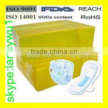 Supply Psa Hotmelt Glue Block for Women Sanitary Pads