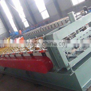 CE/ISO9001 Certification Customizable 720 Floor Deck Roll Forming Machine photo-4