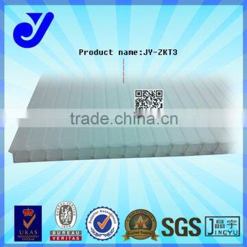 JY-ZKT3|Transparent Hollow Board|PP Corrugated Extruded Sheet|Colored PP sheet