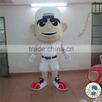 2016 Hola custom mascot costume for sale/Baseball Player mascot costume