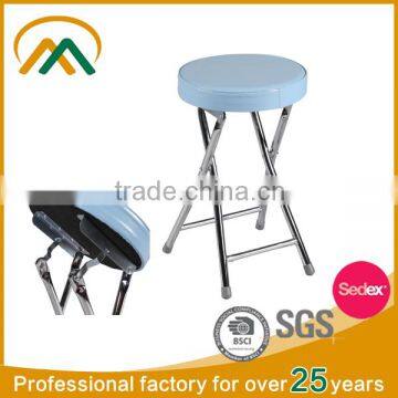 Adult stool cheap stainless steel folding stool KP-S202