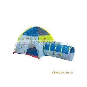 kids dome tent with tunnel