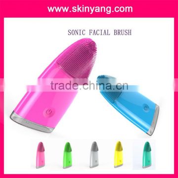 skinyang Deep Clean Facial sonic Skin Scrubber Portable with silicone facial cleaning easy to use